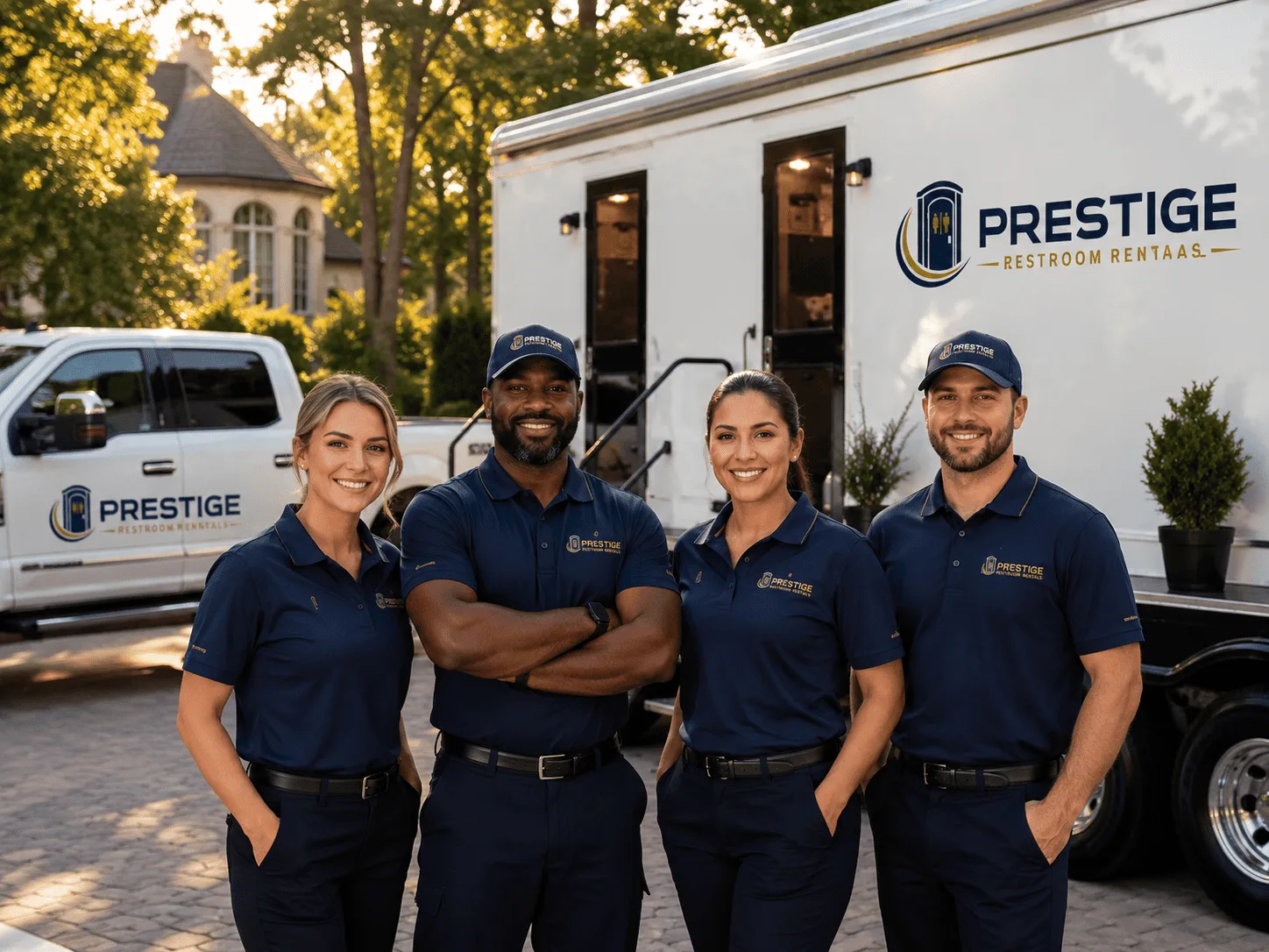Trusted Luxury Portable Restrooms company in Sumner, IL